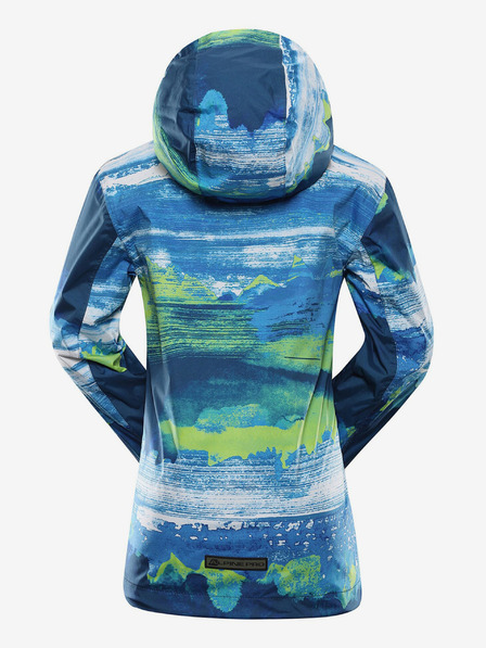 ALPINE PRO Zeleno-plava dječačka vanjska jakna ALPINE PRO ZEREDO