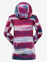 ALPINE PRO Sivo-ružičasta vanjska jakna za djevojčice ALPINE PRO ZEREDO