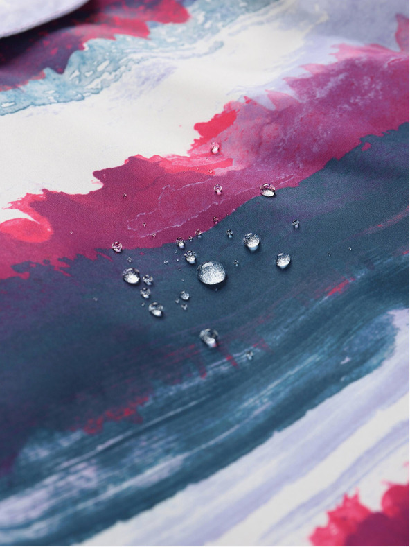 ALPINE PRO Sivo-ružičasta vanjska jakna za djevojčice ALPINE PRO ZEREDO