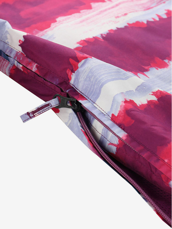 ALPINE PRO Sivo-ružičasta vanjska jakna za djevojčice ALPINE PRO ZEREDO