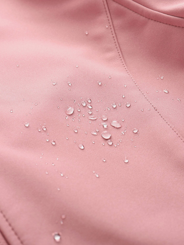 ALPINE PRO Ružičasti ženski softshell kaput s kapuljačom ALPINE PRO IBORA