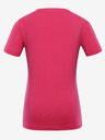 NAX Tamno ružičasta majica za djevojčice s printom NAX ILBO