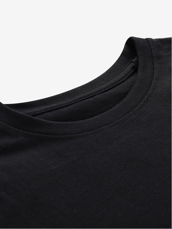 NAX Crna dječja majica NAX OLEMO