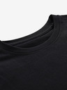 NAX Crna dječja majica NAX OLEMO