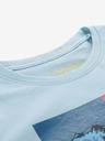 NAX Svijetlo plava dječja majica s printom NAX ZALDO