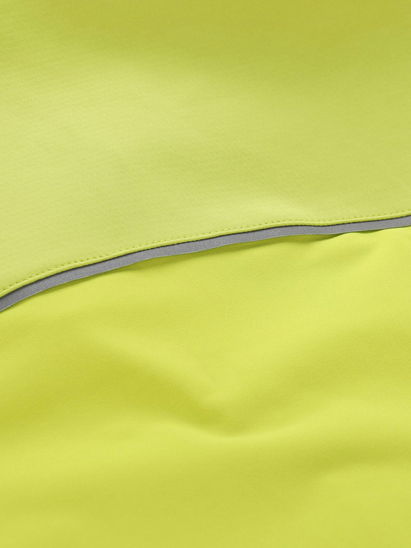 ALPINE PRO Neon zelena muška softshell jakna ALPINE PRO Geroc