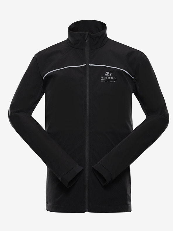 ALPINE PRO Crna muška softshell jakna ALPINE PRO Geroc