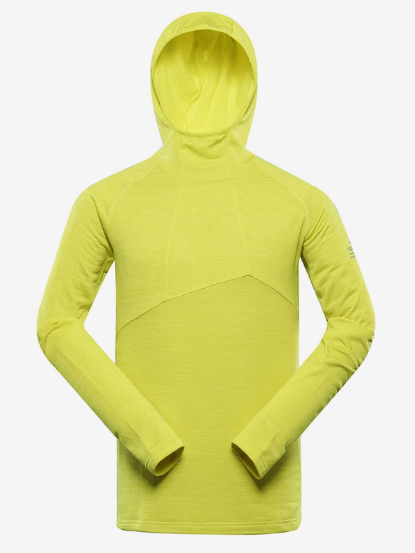 ALPINE PRO Neon zelena muška funkcionalna majica ALPINE PRO Gorf