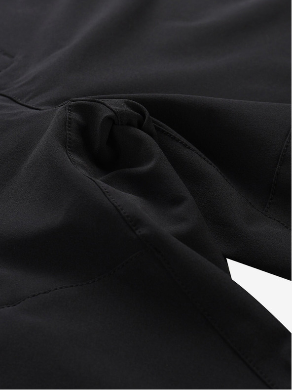 ALPINE PRO Crne muške vanjske hlače ALPINE PRO Ramel