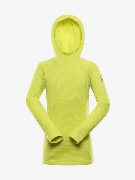 ALPINE PRO Neon zelena dječja funkcionalna majica ALPINE PRO Gorfo