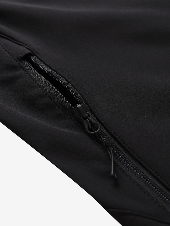 ALPINE PRO Crni muški softshell prsluk ALPINE PRO WERS