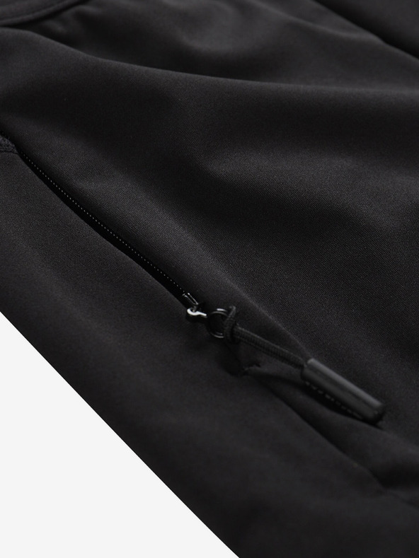 ALPINE PRO Crne dječje softshell hlače ALPINE PRO Abaro