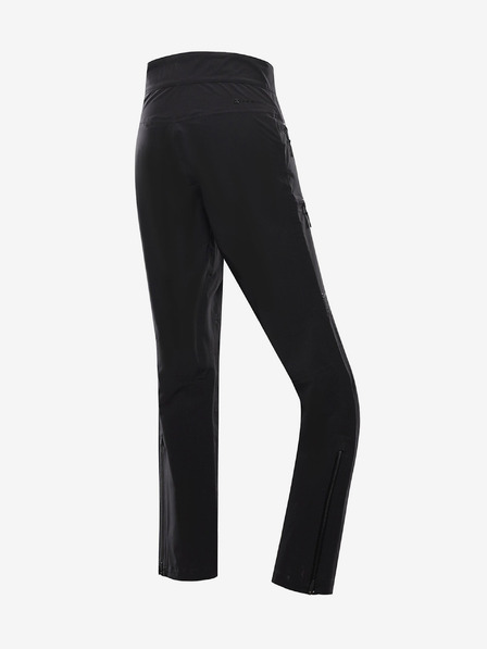 ALPINE PRO Crne ženske vanjske hlače ALPINE PRO Zonera