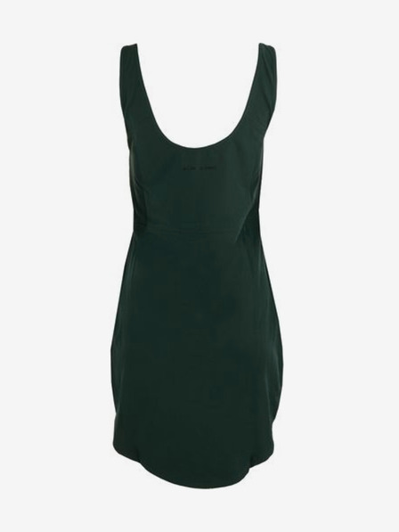 ALPINE PRO Tamnozelena ženska haljina ALPINE PRO Vilema