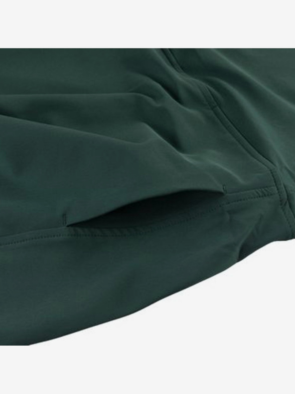 ALPINE PRO Tamnozelena ženska haljina ALPINE PRO Vilema