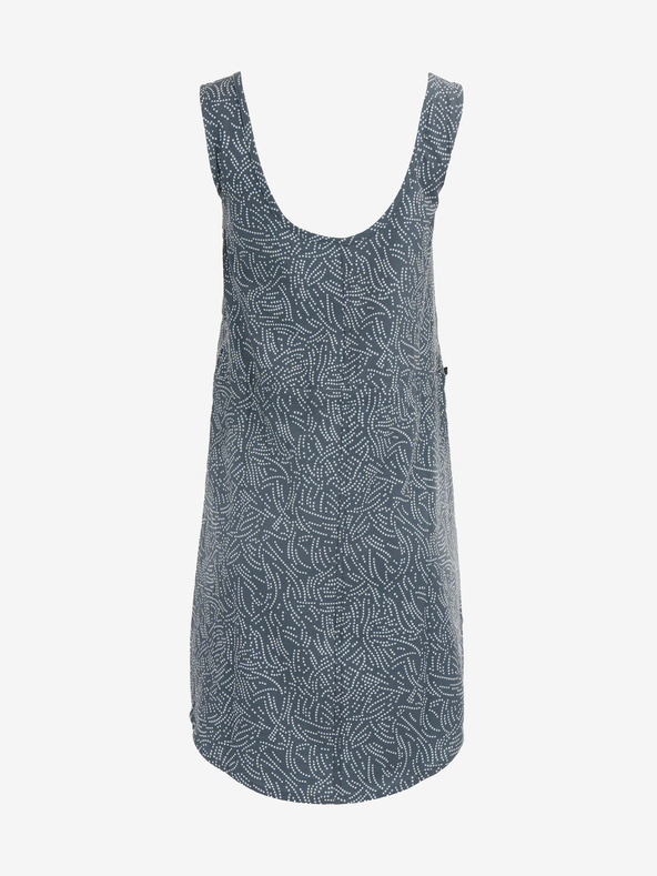 ALPINE PRO Siva ženska haljina s uzorkom ALPINE PRO Cyphera