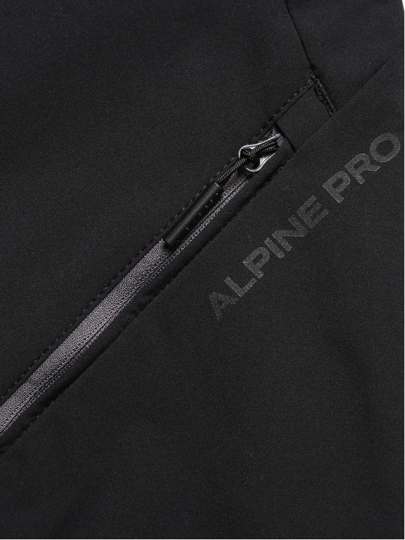 ALPINE PRO Crne ženske hlače ALPINE PRO Verefa