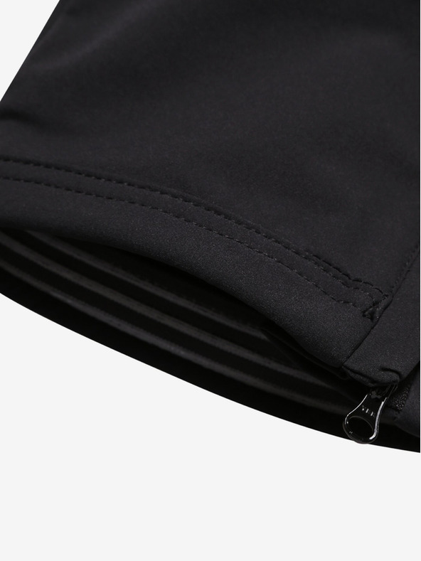 ALPINE PRO Crne ženske hlače ALPINE PRO Verefa