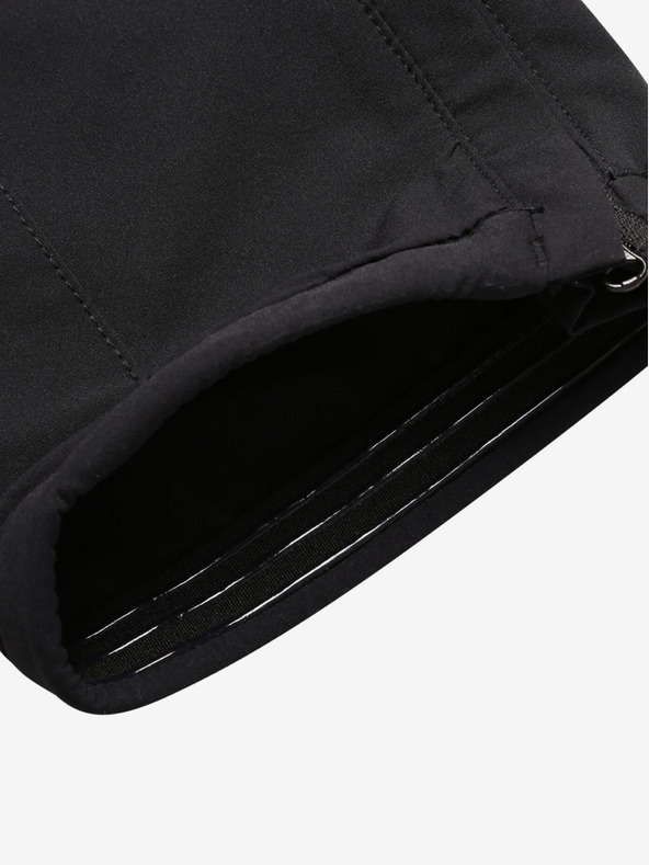 ALPINE PRO Crne muške hlače ALPINE PRO Okem