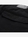 NAX Crne ženske široke cargo hlače NAX Serda