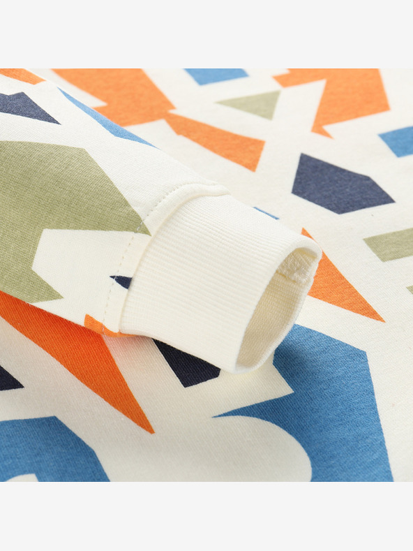 NAX Bež dječja majica s uzorkom NAX Dermo