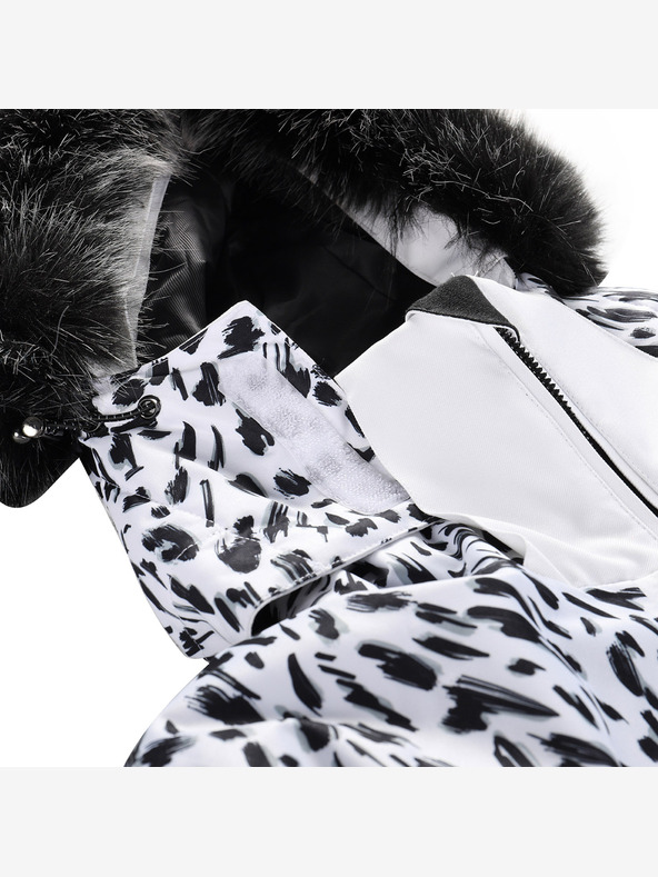 ALPINE PRO Ženska skijaška jakna s ptx membranom ALPINE PRO OLADA bijela varijanta pb