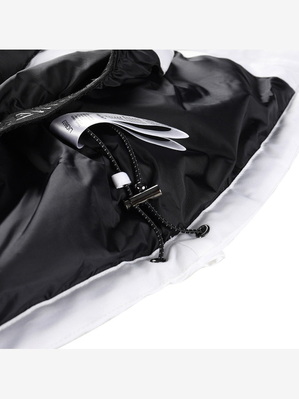 ALPINE PRO Ženska skijaška jakna s ptx membranom ALPINE PRO OLADA bijela varijanta pb