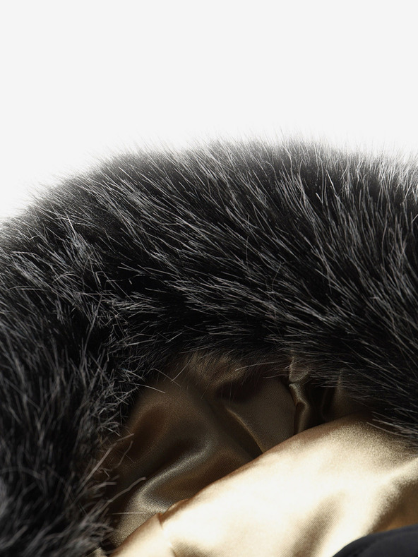 ALPINE PRO Ženska skijaška softshell jakna s membranom ALPINE PRO DOWELA crna