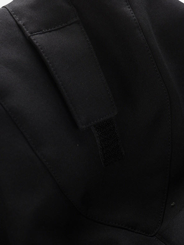 ALPINE PRO Ženska skijaška softshell jakna s membranom ALPINE PRO DOWELA crna