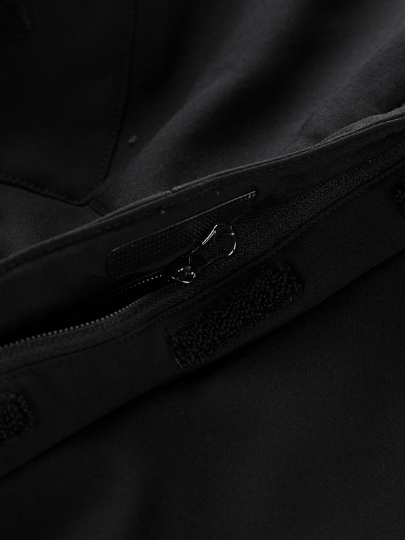 ALPINE PRO Ženska skijaška softshell jakna s membranom ALPINE PRO DOWELA crna