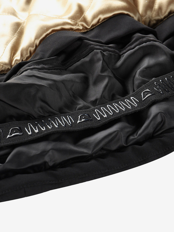 ALPINE PRO Ženska skijaška softshell jakna s membranom ALPINE PRO DOWELA crna