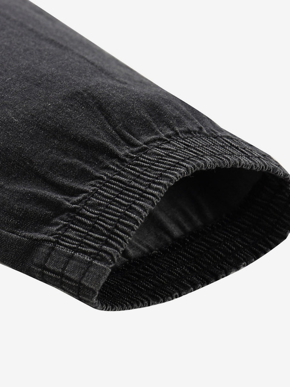 ALPINE PRO Ženske hlače ALPINE PRO ODERA crne