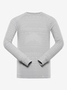 ALPINE PRO Muško donje rublje koje se brzo suši - majica ALPINE PRO AMBOS dk.true grey