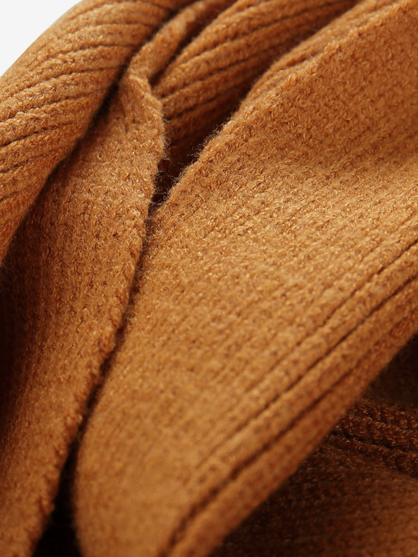 ALPINE PRO Pleteni šal ALPINE PRO EUKENE 2 zlatni hrast