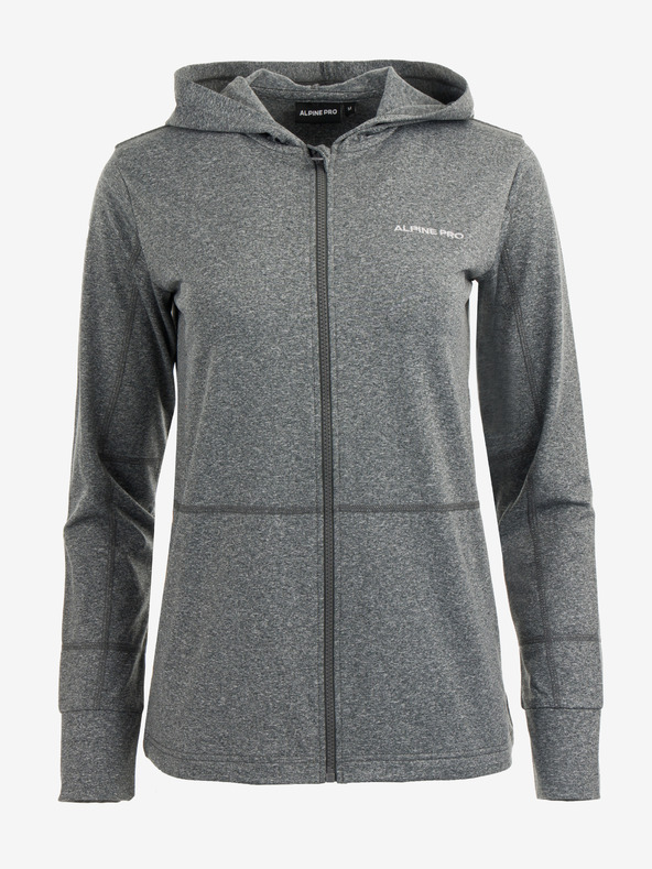 ALPINE PRO Ženski sweatshirt ALPINE PRO e smoked pearl