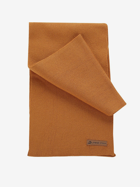 ALPINE PRO Pleteni šal ALPINE PRO ESKARNE 2 zlatni hrast