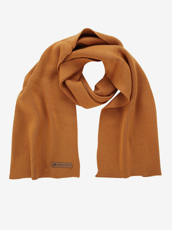 ALPINE PRO Pleteni šal ALPINE PRO ESKARNE 2 zlatni hrast