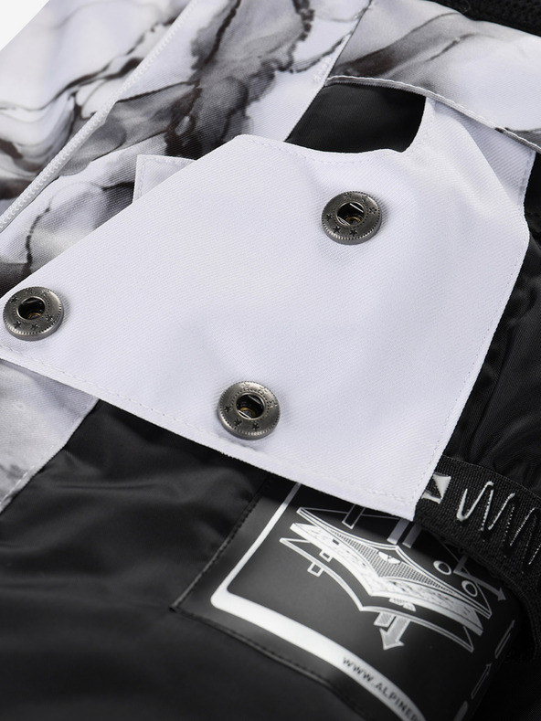 ALPINE PRO Ženska skijaška jakna s ptx membranom ALPINE PRO UZERA bijela varijanta pb