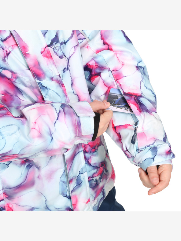 ALPINE PRO Dječja skijaška jakna s ptx membranom ALPINE PRO EDERO akvamarin varijanta pb