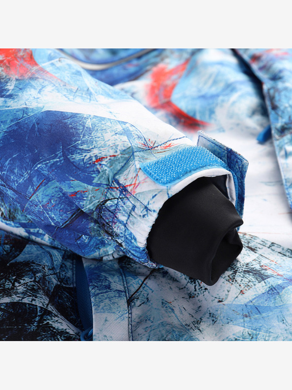 ALPINE PRO Dječja skijaška jakna s membranom ptx snijeg ALPINE PRO KIWERO plava aster varijanta pb