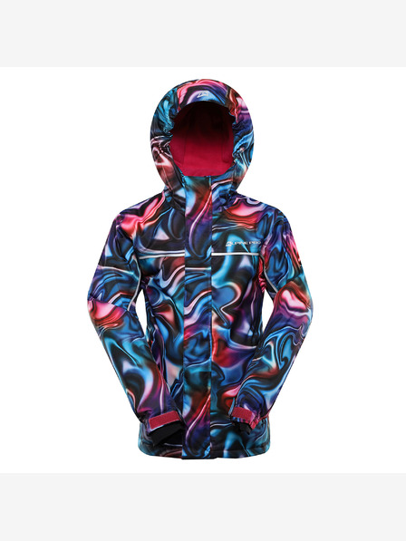 ALPINE PRO Dječja skijaška jakna s membranom ptx snow ALPINE PRO KIWERO vivacious pc varijanta