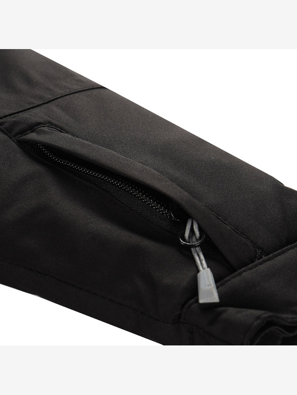 ALPINE PRO Dječja skijaška jakna s ptx snježnom membranom ALPINE PRO COMEDO crna