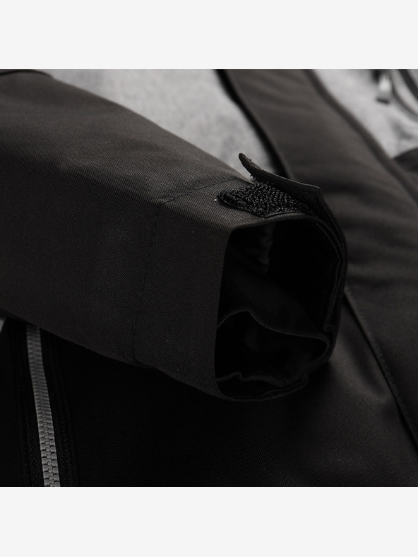 ALPINE PRO Dječja skijaška jakna s ptx snježnom membranom ALPINE PRO COMEDO crna