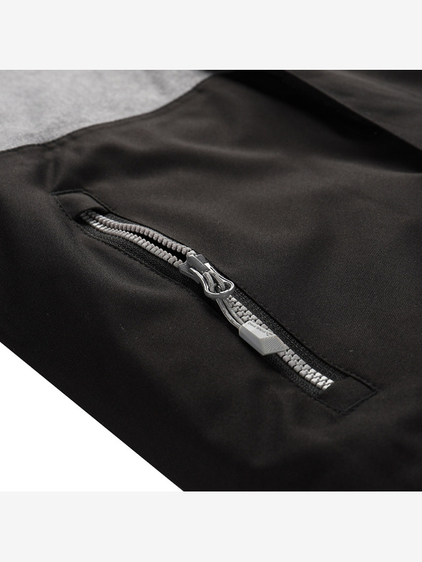 ALPINE PRO Dječja skijaška jakna s ptx snježnom membranom ALPINE PRO COMEDO crna