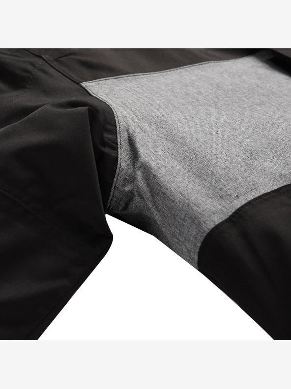 ALPINE PRO Dječja skijaška jakna s ptx snježnom membranom ALPINE PRO COMEDO crna