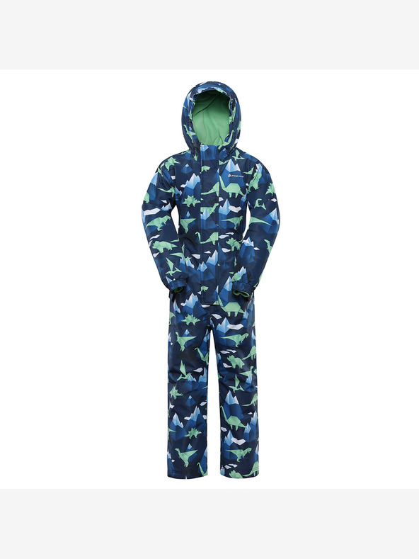 ALPINE PRO Dječji kombinezon s ptx membranom ALPINE PRO ZEWEMO gibraltarska morska varijanta pa