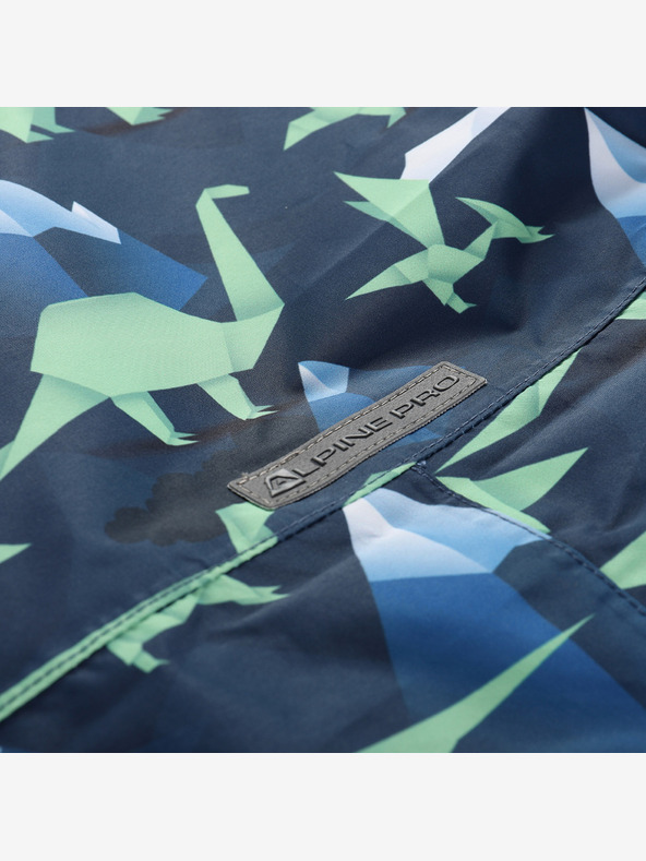 ALPINE PRO Dječji kombinezon s ptx membranom ALPINE PRO ZEWEMO gibraltarska morska varijanta pa