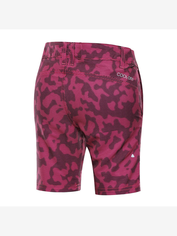 ALPINE PRO Dječje brzosušeće softshell kratke hlače ALPINE PRO TRENTO 2 magenta varijanta pa