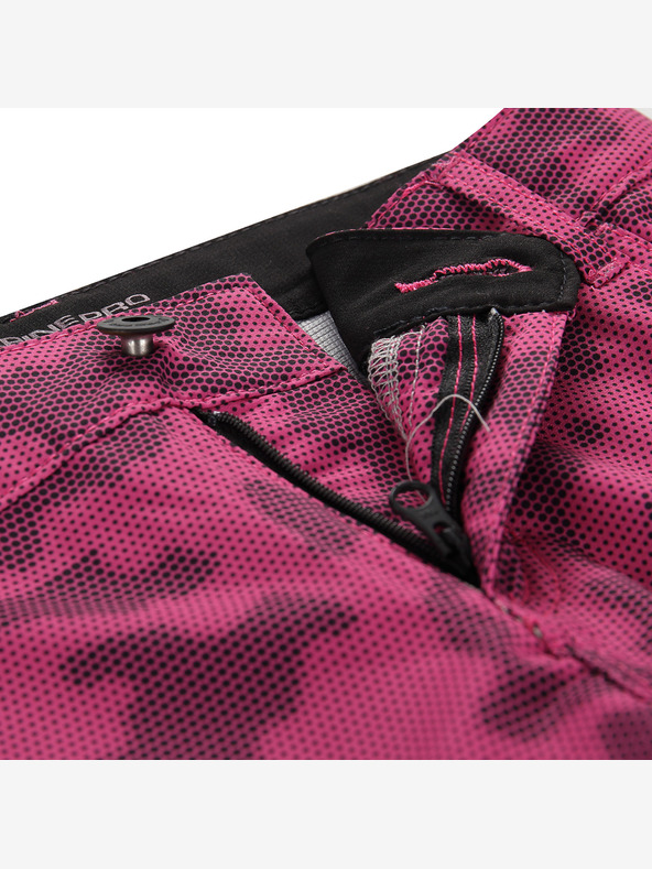 ALPINE PRO Dječje brzosušeće softshell kratke hlače ALPINE PRO TRENTO 2 magenta varijanta pa