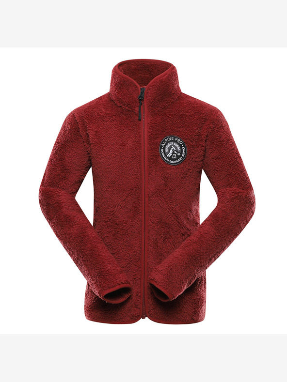 ALPINE PRO Dječji sweatshirt supratherm ALPINE PRO FERADO merlot